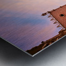 Venetian Hotel at Sunset. Las Vegas Nevada USA Metal print