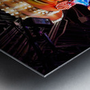 Welcome to Las Vegas sign. MGM Grand Hotel. Las Vegas Nevada USA Metal print