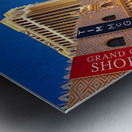 Venetian Hotel at Sunset. Las Vegas Nevada USA Metal print