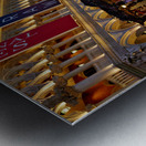 Venetian Hotel at Sunset. Las Vegas Nevada USA Metal print