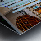 Crystals Mall City Center. Las Vegas Nevada USA Metal print