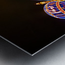 The Strip by night. Las Vegas Nevada USA Metal print