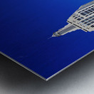 New York Hotel and Casino. Las Vegas Nevada USA Metal print