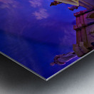 Caesars Palace Hotel Mall. Las Vegas Nevada USA Metal print