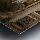 Trevi Fountain on the Strip. Las Vegas Nevada USA Metal print