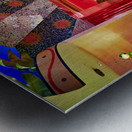 The Shopping Mall and pubs of Caesars Palace Hotel. Las Vegas Nevada USA Metal print