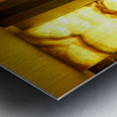 Nobu Hotel inside Caesars Palace. Las Vegas Nevada USA Metal print