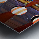 Slot Machines at Bellagio Casino. Las Vegas Nevada USA Metal print