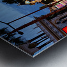 The Strip by Night. Las Vegas Nevada USA Metal print