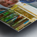 A homeless. Salt Lake City Utah USA Metal print