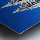 Salt lake Mormon Temple. Salt Lake City Utah USA Metal print