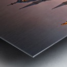 The Assembly Hall. Temple Square. Salt Lake City Utah USA Metal print