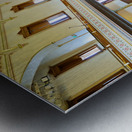 The Assembly Hall. Temple Square. Salt Lake City Utah USA Metal print