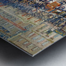 Inside the Library of Congress. The Reading Hall. Washington D.C. Metal print