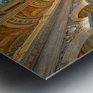 Inside the Library of Congress. Washington D.C. Metal print