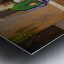 Giorgione - The Holy Family - 1500 Metal print