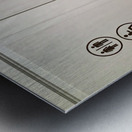 Restroom at the National Gallery of Art Washington D.C. Metal print