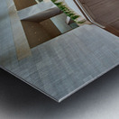 The East Building of the National Gallery of Art. Washington D.C. Metal print