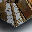 Inside the Smithsonian National Air and Space Museum. Washington D.C. Metal print