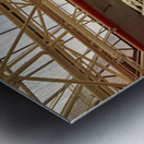 Inside the Smithsonian National Air and Space Museum. Washington D.C. Metal print