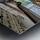 Inside the Smithsonian National Air and Space Museum. Washington D.C. Metal print