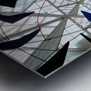 The East Building of the National Gallery of Art. Washington D.C. Metal print