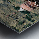 Pakistan. The mosque in Chitral Metal print