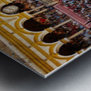 ANDALUSIA SPAIN. Bullfight in Seville Arena Metal print