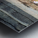 Nepal. Kathmandu. Cremation in Pashupatinath Metal print