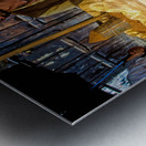 Nepal. Kathmandu. Selling spices Metal print