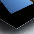 Arezzo Tuscany Italy. Framed view of Palazzo dei Priori Communal Palace Metal print