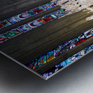 Arezzo Tuscany Italy. The Cathedral Cattedrale dei Santi Pietro e Donato Metal print