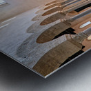 Gerace Calabria Italy. The interior of the Norman Cathedral Metal print