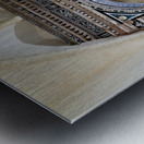 Gerace Calabria Italy. The interior and the baroque altar of Saint Francis of Assisi church Metal print