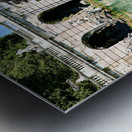 Caserta Campania Italy. The Royal Palace. The fountain of Aeolus Metal print