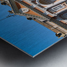 Caserta Campania Italy. The Royal Palace. Visitors approaching the entrance Metal print