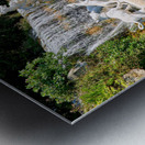 Caserta Campania Italy. The Royal Palace. The fountain of Diana and Actaeon Metal print