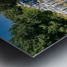 Caserta Campania Italy. The Royal Palace. The fountain of Diana and Actaeon Metal print