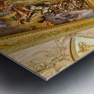 Caserta Campania Italy. The Royal Palace. The Hall of Mars Metal print