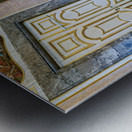 Caserta Campania Italy. The Royal Palace. The apartment of Queen Maria Carolina Metal print