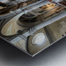 Cortona Arezzo Tuscany Italy. Cattedrale di Santa Maria Assunta Cathedral Metal print