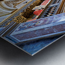 Naples Campania Italy. The Sacred Relics Chamber the “Treasure Chamber” in San Domenico Maggiore a Gothic Roman Catholic church and monastery Metal print