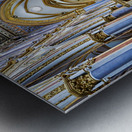 Naples Campania Italy. San Domenico Maggiore is a Gothic Roman Catholic church and monastery. Metal print