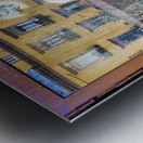 Naples Campania Italy. Famous street art by Banksy. Madonna con revolver Mary with gun Metal print