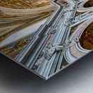 Naples Campania Italy. The Certosa di San Martino Charterhouse of St. Martin is a former monastery complex now a museum Metal print