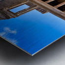 Naples Campania Italy. Pompeii was an ancient Roman city Metal print