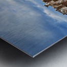 Naples Campania Italy. Pompeii was an ancient Roman city Metal print