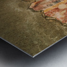 Naples Campania Italy. Pompeii was an ancient Roman city Metal print