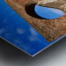 Naples Campania Italy. Pompeii was an ancient Roman city Metal print