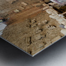 Naples Campania Italy. Pompeii was an ancient Roman city Metal print